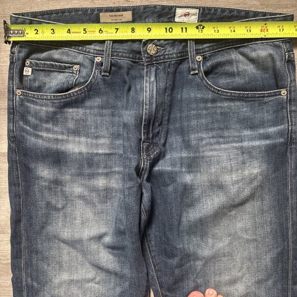 AG Adriano Goldschmied Jeans Men 34 Blue The Protege Straight Leg Preppy - Picture 6 of 9